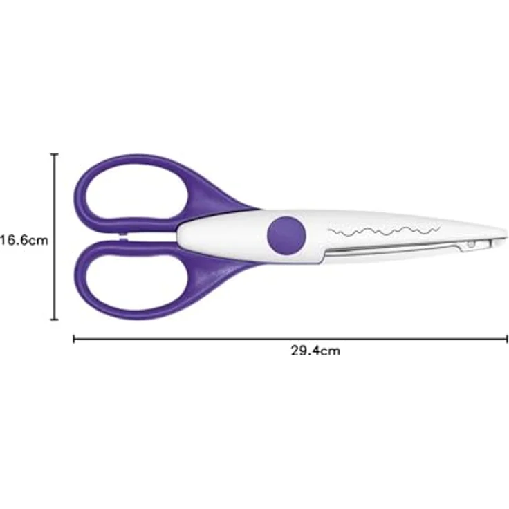 WEDO Kreativscheren-Set, 16,0 cm mit Wellenschnitt, Zackenschnitt und Büttenschnitt, 3er Set – Bild 8