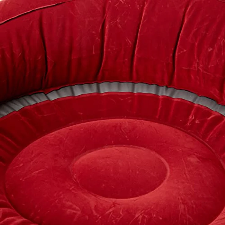 Vango Donut Aufblasbare Stühle, Polyvinylchlorid, Karminrot, Einheitsgröße – Bild 3