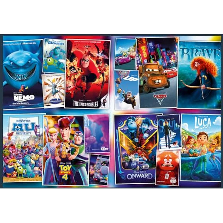 Trefl 81038 Helden der Pixar-Märchen Prime-Puzzle UFT: Disney, Epic Animation Gallery-6000 Elemente, 133,28 x 92,8 cm, Großes Spiel, Dickster Karton, für Erwachsene und Kinder ab 12 Jahren, Mehrfarbig – Bild 2