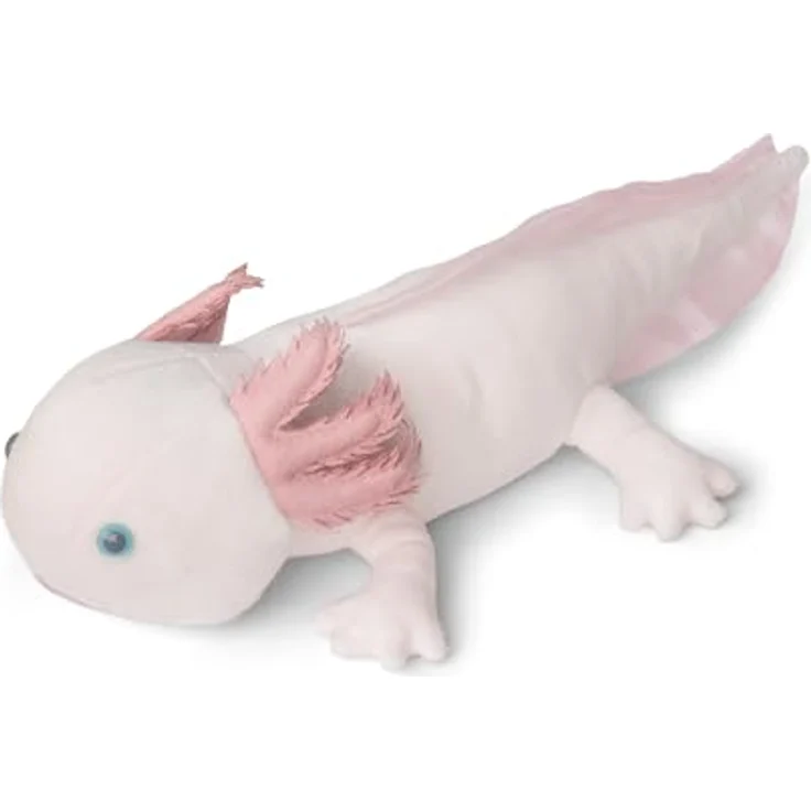 TOBAR Kuscheltier Axolotl Animigos Kuscheltier, Flauschiges und realistisches Geschenk für Kinder und Biologie-Fans – Bild 4