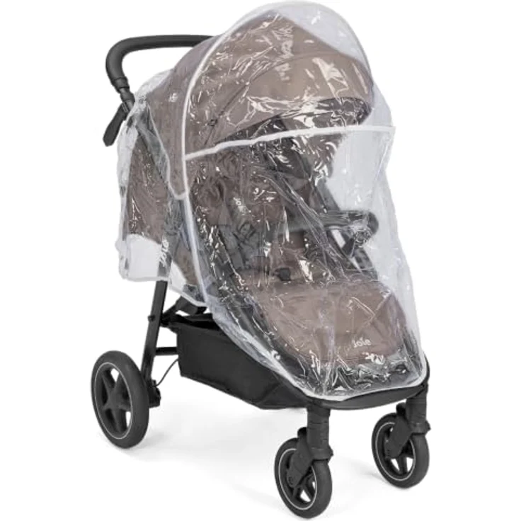 Joie Mytrax Pro Sport-Kinderwagen - Mushroom, bis 22 kg, Liegefunktion, höhenverstellbar mit Regenschutz – Bild 10