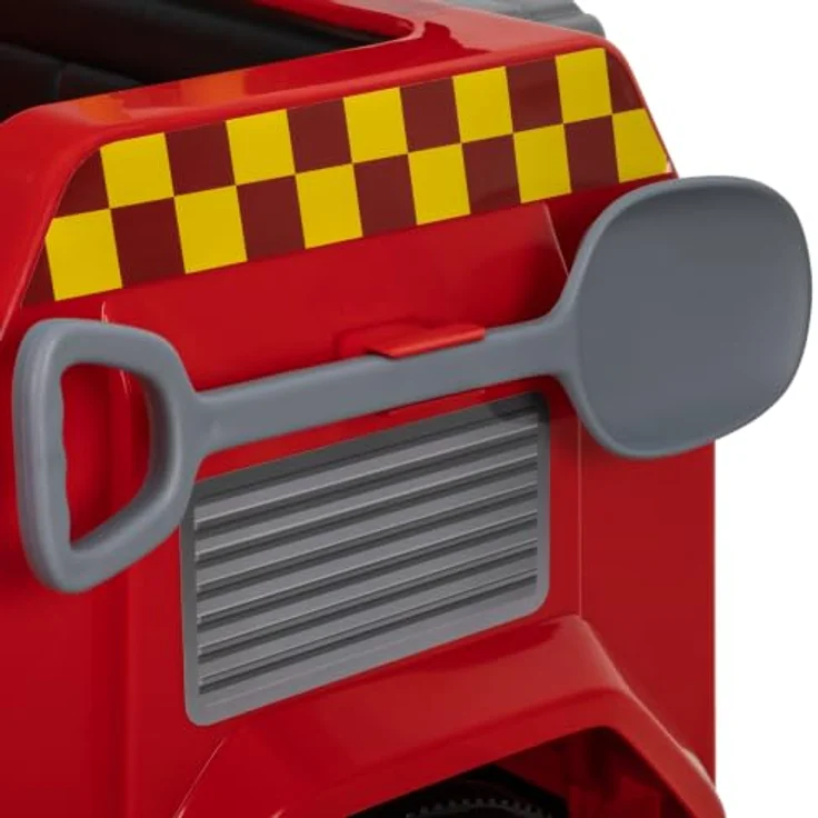 Actionbikes Motors Kinder-Feuerwehrauto LF112, Elektrofahrzeug mit 2,4 GHz Fernbedienung, Einsatzlicht, Sirene und Wasserspritze, geeignet für Kinder ab 3 Jahren – Bild 7