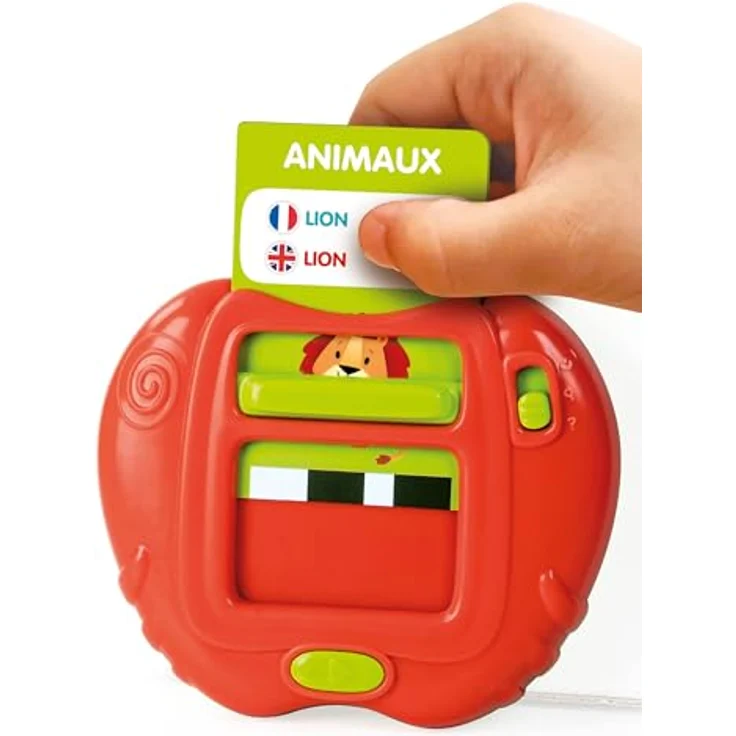 Clementoni My First 100 Words Bilingual, Lernspiel für Kinder ab 2 Jahren, Französisch, Kunststoff – Bild 5