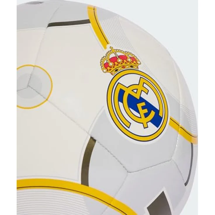 adidas Performance Fußball RM CLB HOME, maschinengenäht mit Butyl-Blase, Heimfarben Real Madrid – Bild 3