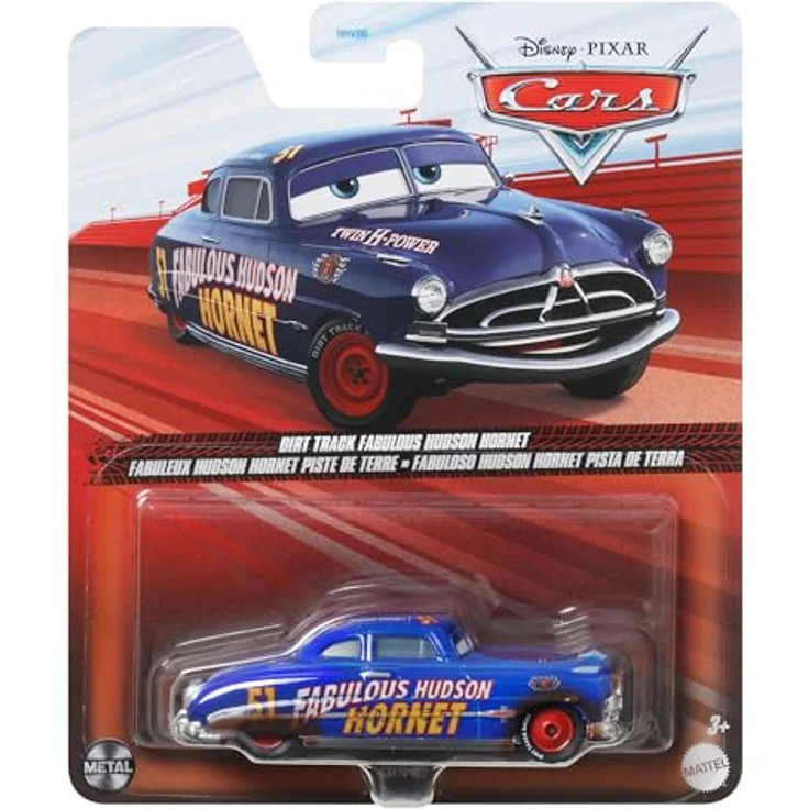 Mattel - Disney Pixar Cars - Die-Cast Der sagenhafte Hudson Hornet – Bild 5