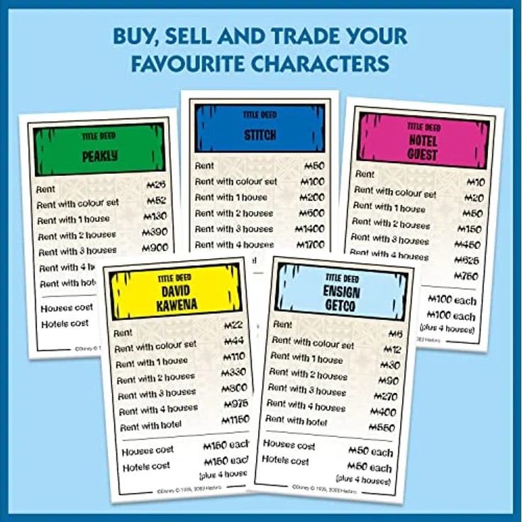 Winning Moves Lilo & Stitch Monopoly (English) – Bild 6