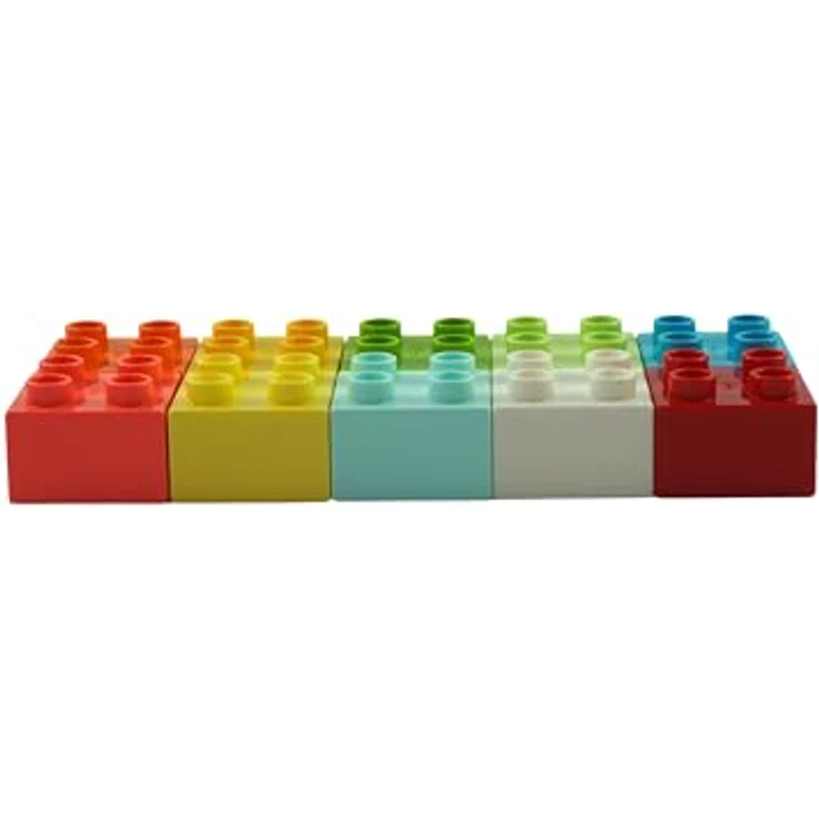Stein-Experte Lego® DUPLO® 60 Steine Bunt Gemischt - 20 2x4 Steine und 40 2x2 Steine, Kreatives Spielvergnügen für Kleinkinder ab 1,5 Jahren – Bild 3