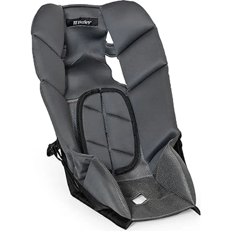Burley Baby Snuggler Baby Sitz, Sichere Befestigung, Verstellbare Passform, hochwertige Materialien