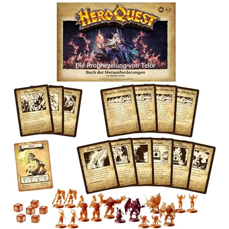 Avalon Hill HeroQuest Die Prophezeiung von Telor Abenteuerpack, 15 Miniaturen, HeroQuest Basisspiel erforderlich – Bild 5