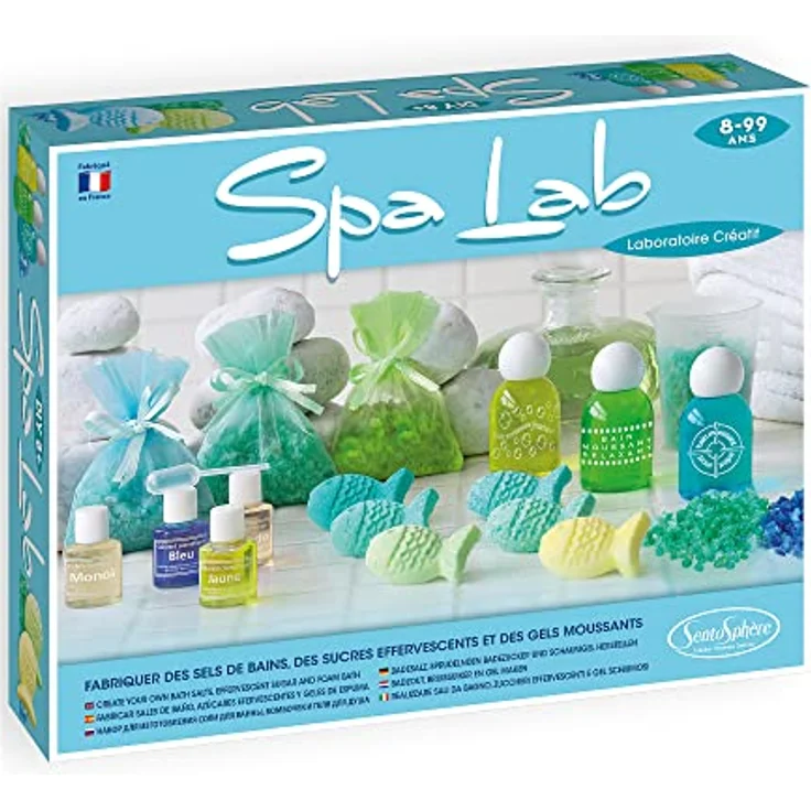 Sentosphère 3900256 Kreativ Kit Spa Lab, DIY Wellness-Set – Bild 2