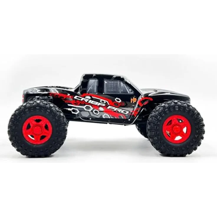 Absima CR18P EVO PRO JUICED, 1:18 Brushless RC Truggy in Rot, 3S LiPo, wasserdicht, Over/Underdrive Achsen, optimierte Gewichtsverteilung – Bild 2