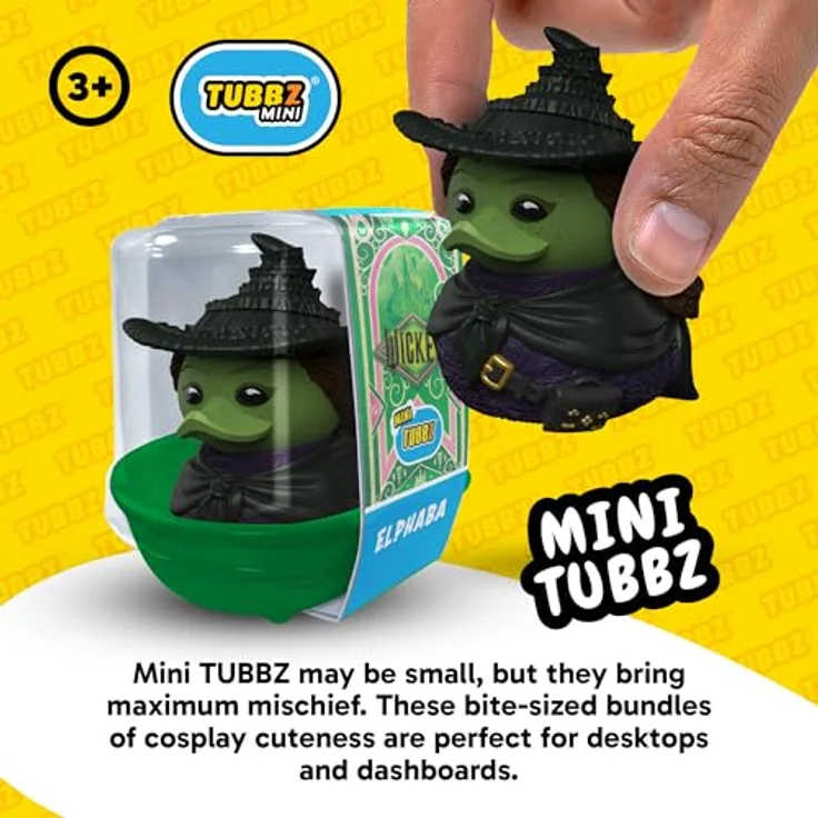 Numskull Rick and Morty Tubbz Mini PVC Figur Rick, 5 cm, Sammelfigur im Gummienten-Design – Bild 3
