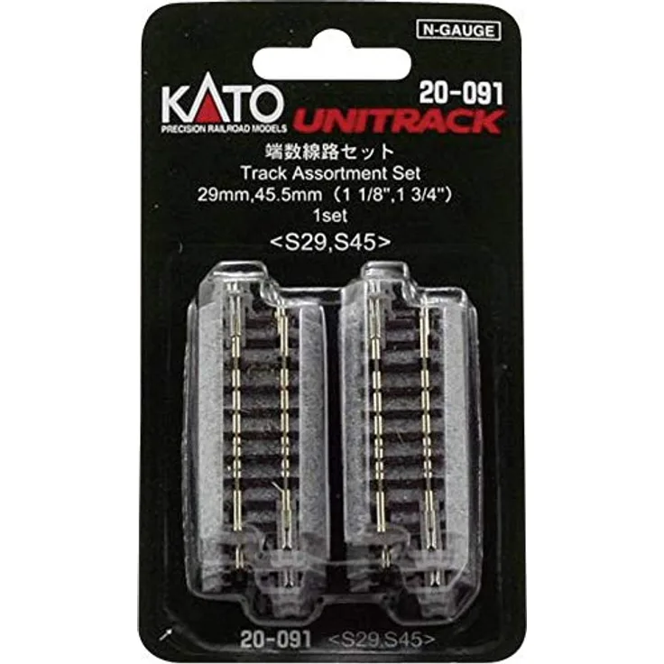 Kato Gleis 7078015 N Unitrack Ausgleichsstueck 29 mm, 45mm