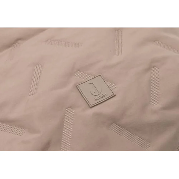 Jollein Fußsack, wasserabweisend mit kuscheligem Teddyfleece, 92 cm, grau – Bild 6