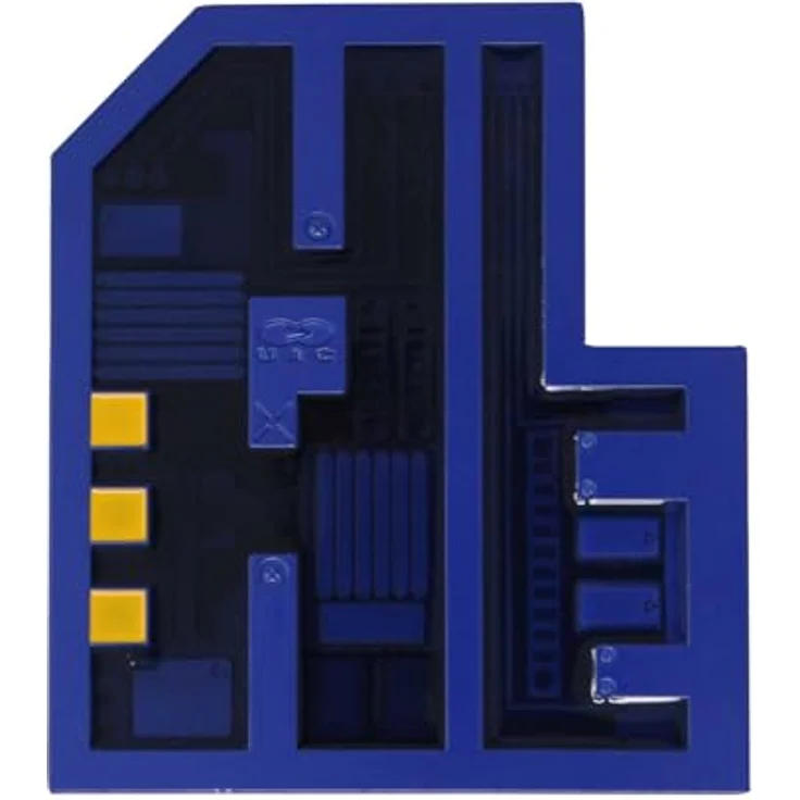 FaNaTtik Doom 30th Anniversary Pixel Key Set of 3 - Offiziell lizenziertes DOOM Merchandise, limitiert auf 1993 weltweit, nummeriert, inklusive 3 Metall-Schlüsselkarten in allen 3 Farben, mit Geschenkbox und Präsentationsständer – Bild 3