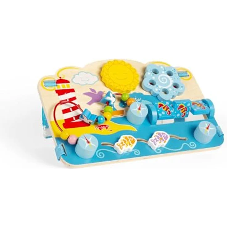 Bigjigs Toys Blumiges Aktivitätsstation – Bild 4