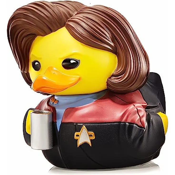 TUBBZ Sonderausgabe Kathryn Janeway, Sammelbare Vinyl-Gummiente Figur, 9 cm groß, offizielles Star Trek Merchandise – Bild 1