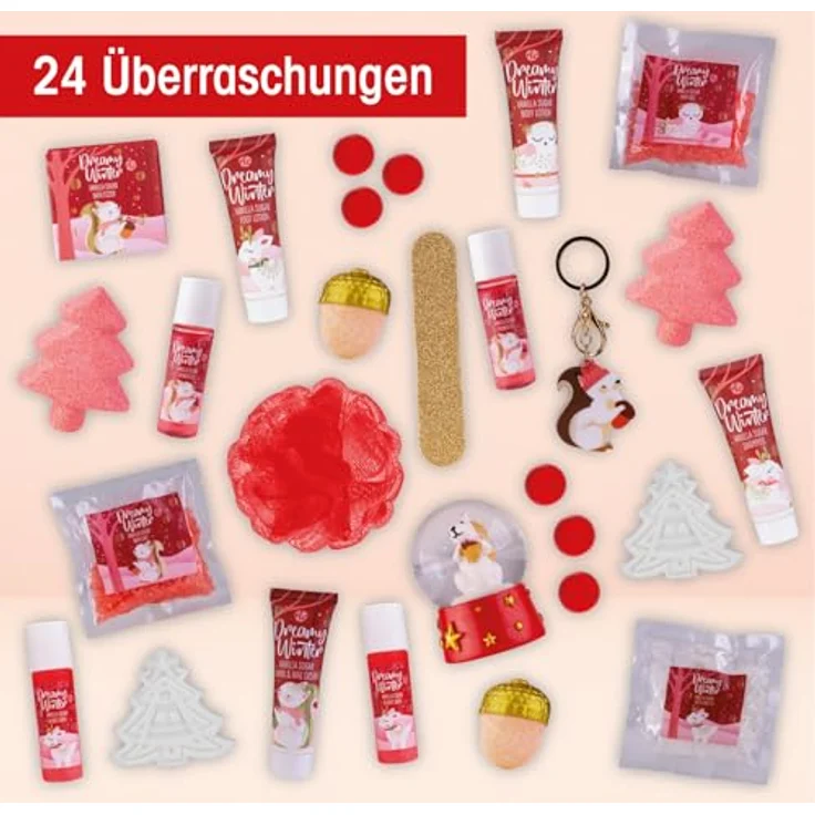 ACCENTRA Adventskalender DREAMY WINTER, Beautyprodukte für eine zauberhafte Vorweihnachtszeit – Bild 6