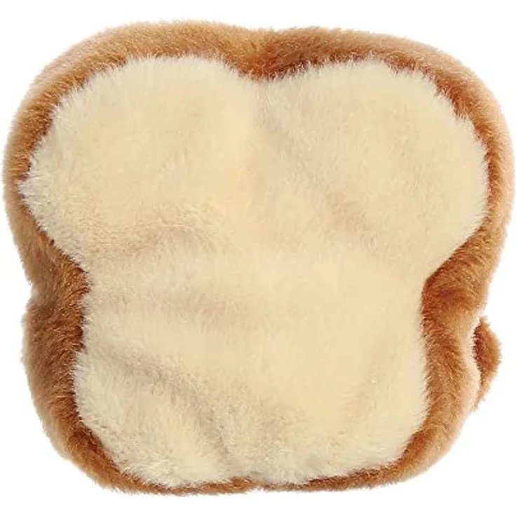 Aurora World Aurora, 33574, Palm Pals Buttery Toast, 13cm, Eco-Friendly Plüschtier, Braun – Bild 4