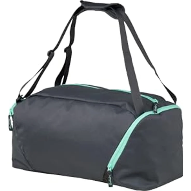 satch Sporttasche 46 cm, grau, 100% Polyester, ideal für Kinder-Sportaktivitäten – Bild 2