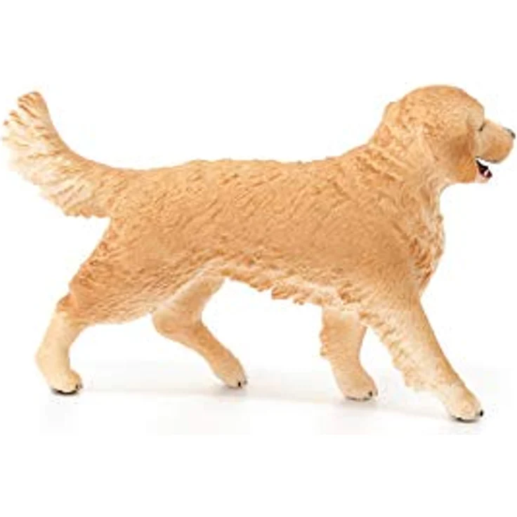 Schleich Golden Retriever Hündin (16395), handbemaltes Tiermodell aus der Farm Life Serie, 5 cm – Bild 4