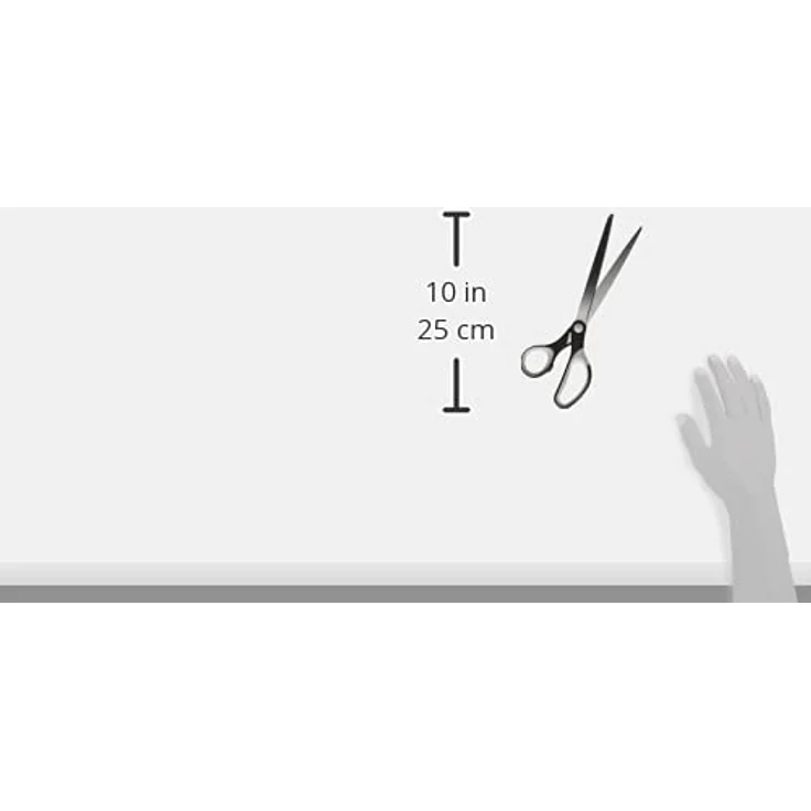 LEITZ Titan Papierschere 260mm, Qualitätsschere mit ergonomischen Soft-Grip Griffen und ultrascharfen titanbeschichteten Klingen, schwarz – Bild 4