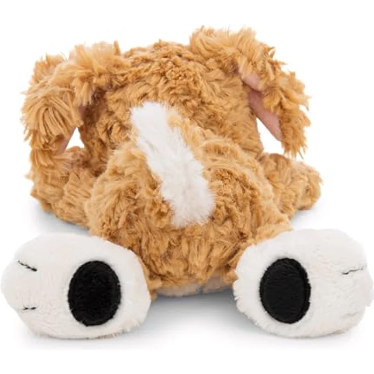 NICI Kuscheltier Hund liegend, braun, 20 cm, Plüsch mit recyceltem Material aus der NICI GREEN Kollektion – Bild 4