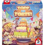 Schmidt Spiele Topp die Torte, Kinderspiel, Mehrfarbig, Eingängiges Spielprinzip, ungewöhnlicher Spielmechanismus, ab 6 Jahren