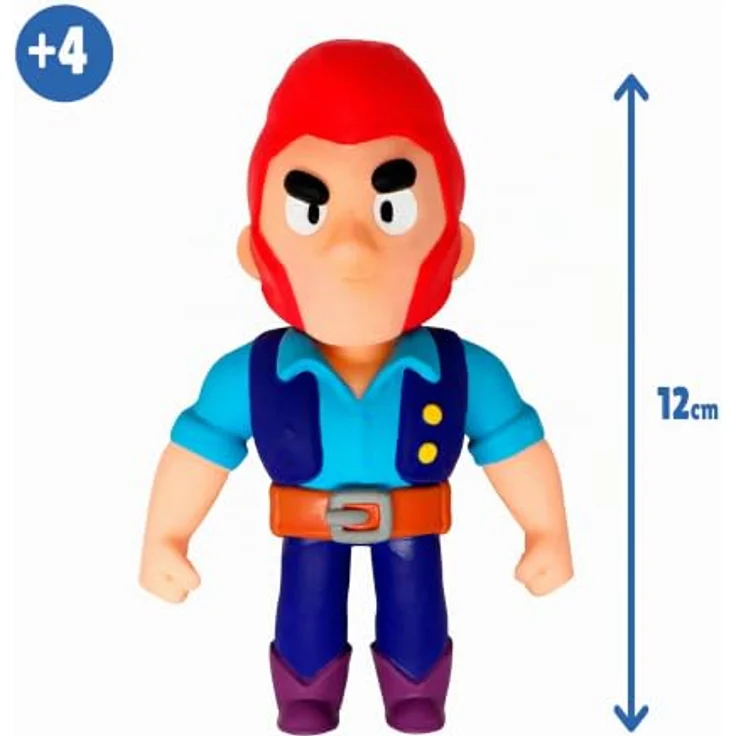 Bizak Monsterflex Brawl Stars Sammlerfigur, ausziehbar und elastisch, 13 cm, 10 verschiedene Figuren zum Sammeln, für Erwachsene und Kinder ab 8 Jahren – Bild 4