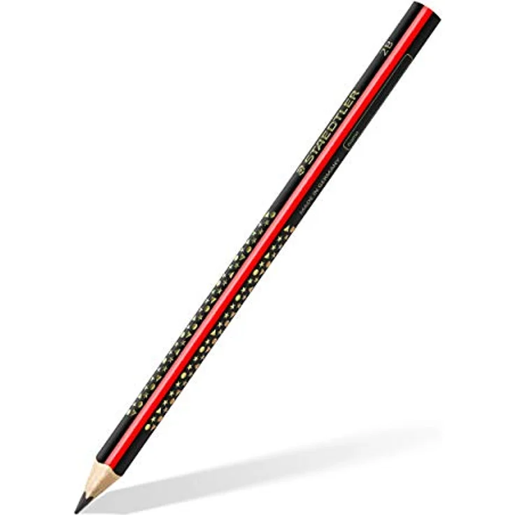 STAEDTLER 1285 1BK2 Noris Club Jumbo Schreiblernstift, Härtegrad 2B, Blisterkarte mit 2 Stück – Bild 2