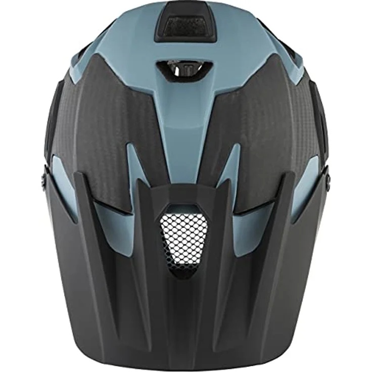 ALPINA ROOTAGE - Extrem Robuster, Carbonfaser-Verstärkter Enduro & Trail Fahrradhelm Mit Kühlenden Polstern Für Erwachsene, dirt-blue matt, 52-57 cm – Bild 3