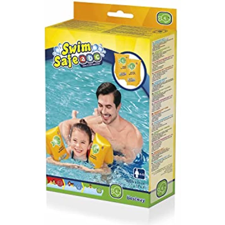 Bestway Swim Safe ABC Schwimmflügel Stufe C WonderSplash, 5-12 Jahre – Bild 3