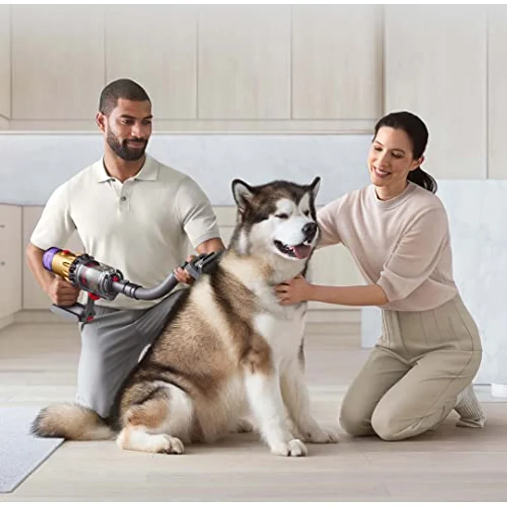 Dyson Fellpflegeset (kompatibel mit V8, V11, V12 und V15 schnurfreien Staubsaugern), Grau – Bild 2