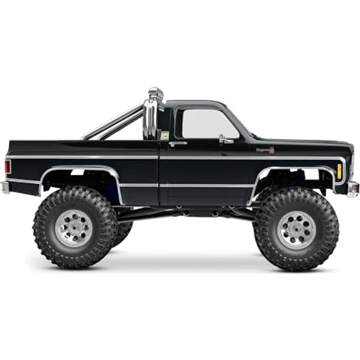 Traxxas TRX-4M RC Crawler Chevy K10 4x4 lifted schwarz 1:18 RTR, Ferngesteuertes Auto mit Long-Arm Lift Kit und größeren Reifen - Preisvergleich – Bild 2