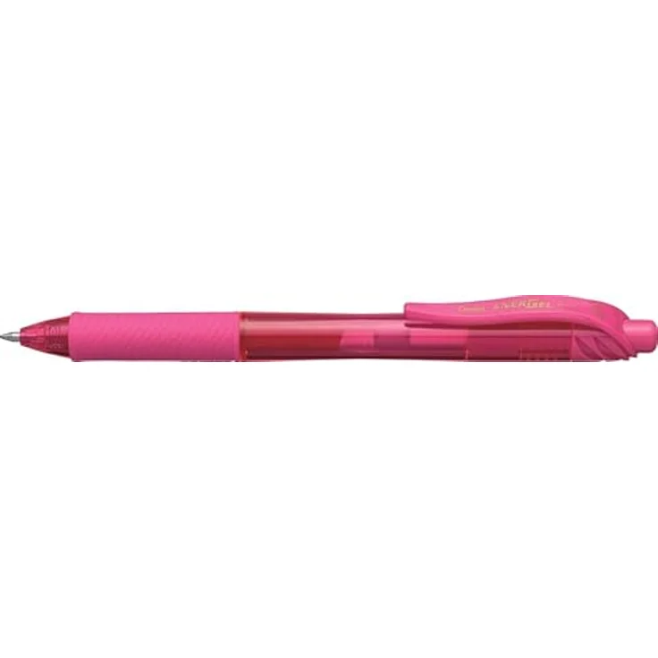 Pentel Liquidgelroller Schreibstifte, rosa, 0,35 mm Strichstärke, schnell trocknende EnerGel-Tinte, nachfüllbar, 12 Stück – Bild 2