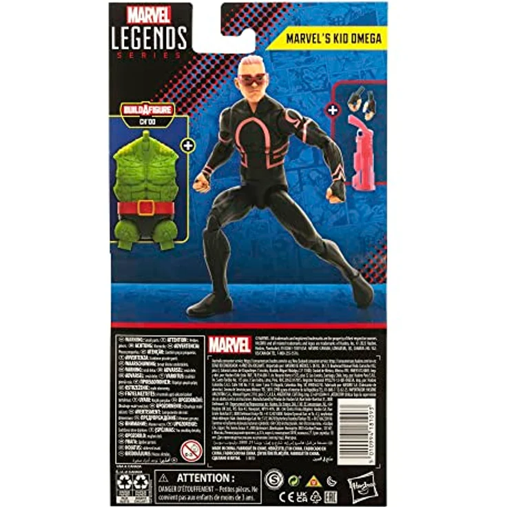 Marvel Hasbro Legends Series: Marvel’s Kid Omega X-Force, 15 cm Action-Figur mit 3 Accessoires und Premium Design – Bild 3