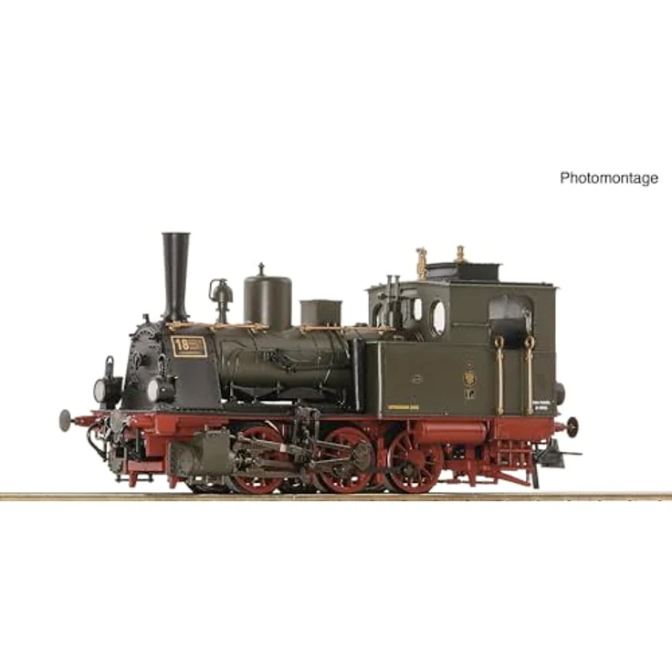 Roco H0 Ro Dampflok T3, K.P.E.V. (Dc) Modelleisenbahn – Bild 2