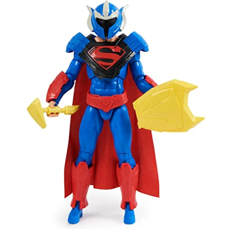 Spin Master Superman Man of Steel Action-Figur, 30 cm, voll bewegliche Figur mit 9 Ausrüstungsteilen für spannendes Rollenspiel, Spielzeug für Kinder ab 4 Jahren – Bild 5