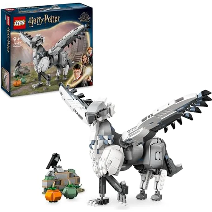 LEGO Harry Potter Hippogreif Seidenschnabel, Fabelwesen-Spielzeug zum Sammeln, kreatives Spielset für Kinder, Geschenk für Jungen, Mädchen und alle Fans 76427, magisches Fabelwesen LEGO Figur – Bild 1