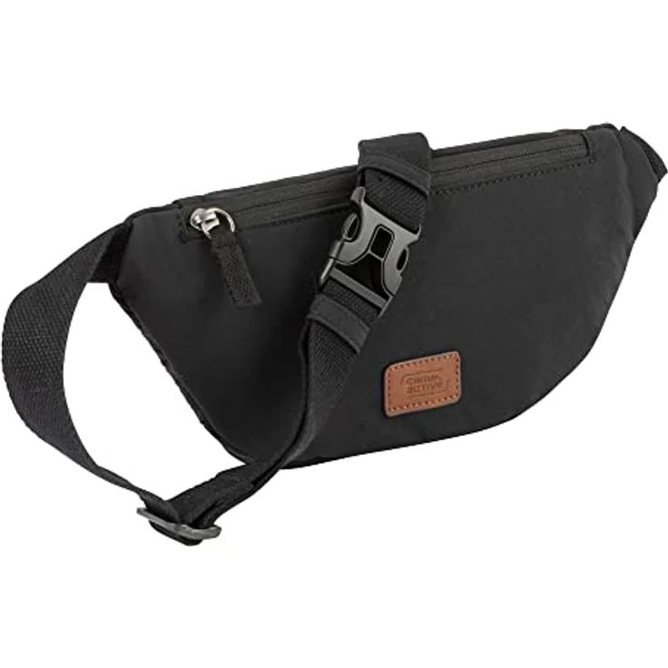 camel active bags City Herren Umhängetasche Crossbody Bag Klein Schwarz – Bild 2