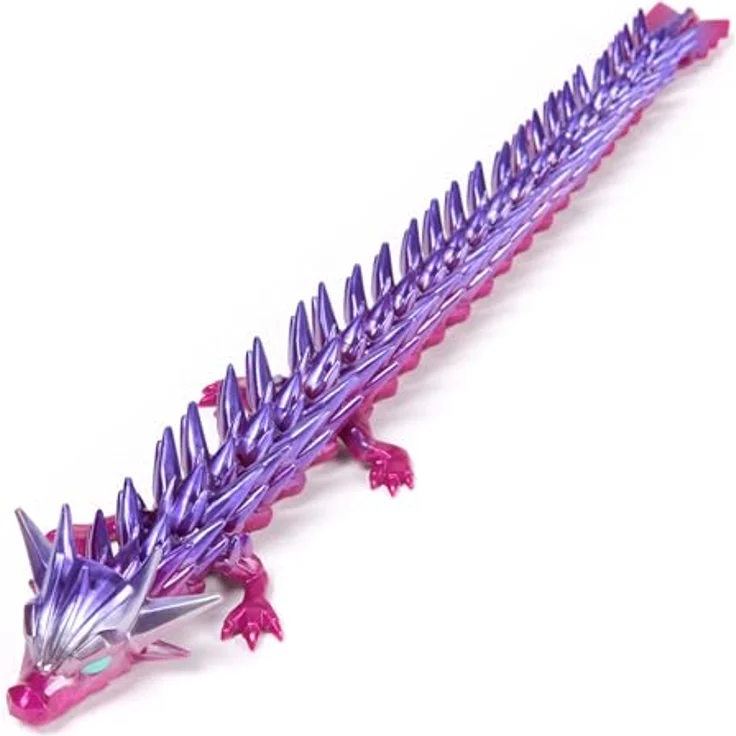 Spin Master CrystaLynx Dragons, Sammelfigur in Kristallei, 30 cm beweglicher Drache, assortiert – Bild 9