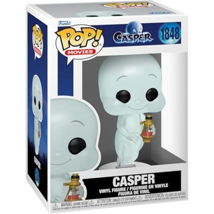 Funko Pop! Movies: Casper McFadden, 30th Anniversary Vinyl-Sammelfigur, 9,5 cm, seltene Chase-Variante, offizielle Merchandise für Horror-Fans – Bild 1