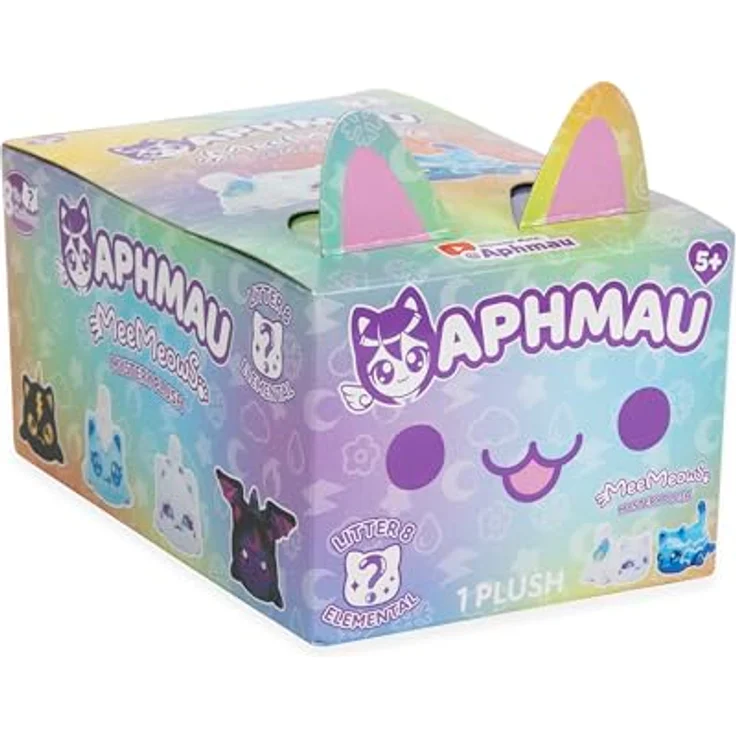 Bonkers Aphmau 6 Zoll MeeMeow Plüschtier Serie 8 ELEMENTAL - Mysteriöse Katzen-Überraschung mit superweichem Körper, nach dem Zufallsprinzip – Bild 2