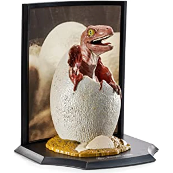 Noble Collection Jurassic Park - Eier Toyllectible Treasures, detailreiche Resin Statue mit Base, 12 cm groß, in Geschenkbox – Bild 4