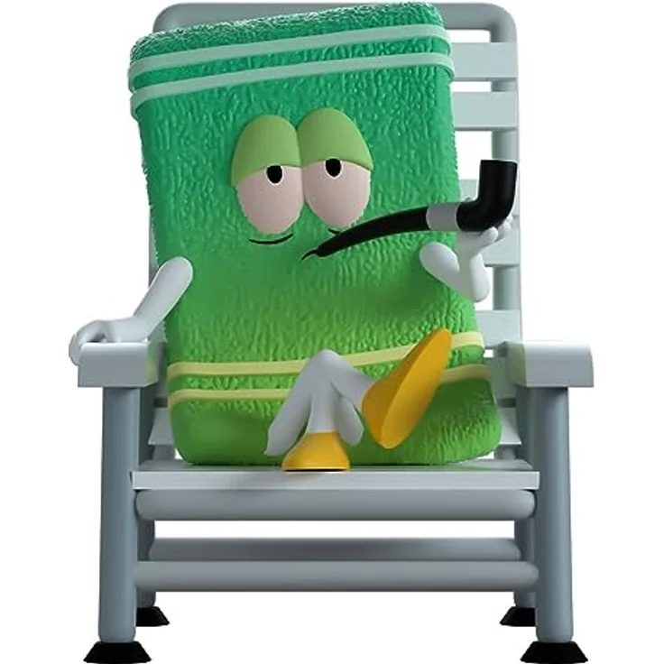 Youtooz South Park St. Patrick's Day Towelie Vinyl-Figur, 8,9 cm, detailliertes Sammelfiguren-Set in festlichem Grünton – Bild 3