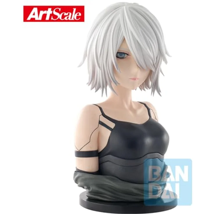 Banpresto Nier: Automata For the Glory of Mankind A2 Figur, 20 cm, detailreiche Statue mit thematischem Sockel – Bild 6