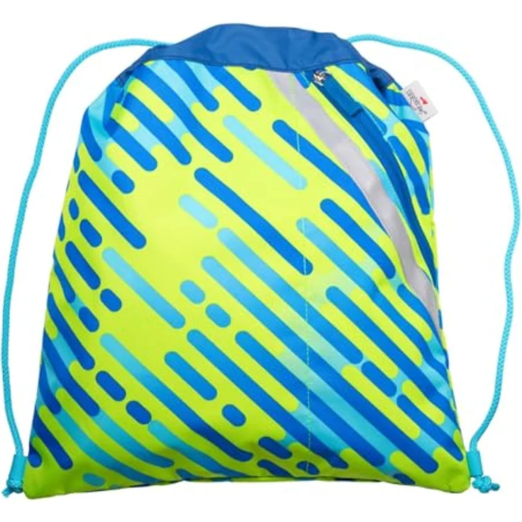 DerDieDas ErgoFlex Easy Exklusiv Neon Schulranzenset 5-teilig Monster, Kinder-Ranzen mit ergonomischem Design und stylischen Set-Teilen, blau – Bild 4