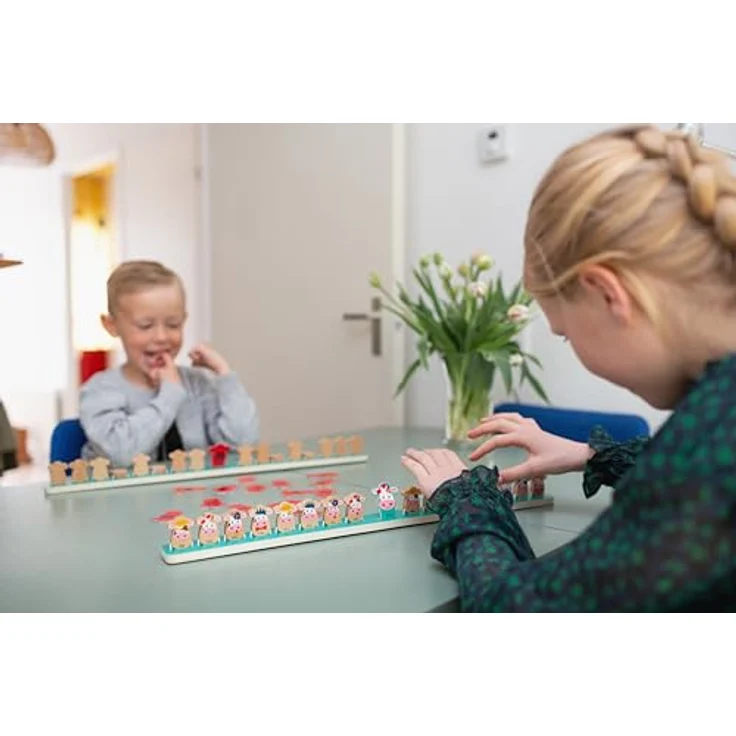 BS Toys Gedächtnisspiel "Which Cow Am I?", interaktives Brettspiel aus 100% FSC-Holz für Kinder ab 6 Jahren, 9,7 x 58 x 3 cm – Bild 8