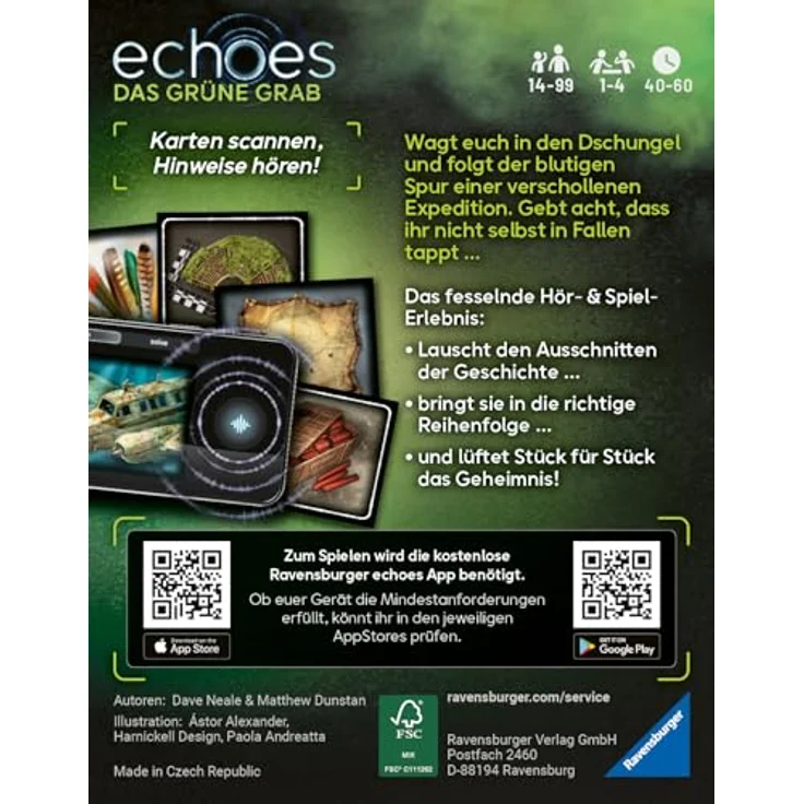 Sonstige Verlage echoes Das Grüne Grab - Kooperatives Audio Mystery Spiel für 1-4 Spieler ab 14 Jahren, inklusive Ravensburger App – Bild 6