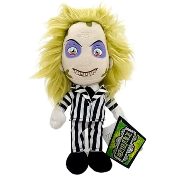 Tinisu Beetlejuice Kuscheltier - 27 cm Plüschtier aus weichem Stoff, detailgetreu verarbeitet – Bild 2